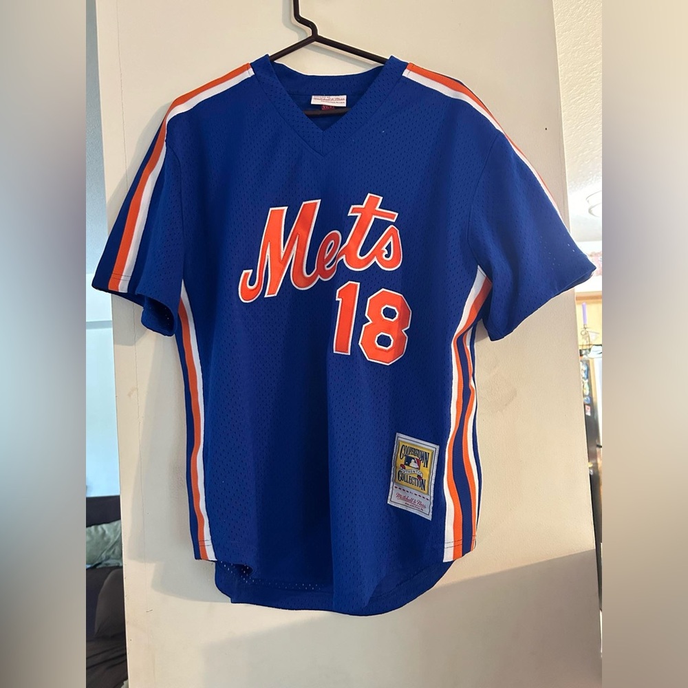 Darryl Strawberry New York Mets Batting Practice Jersey Size 44(L)